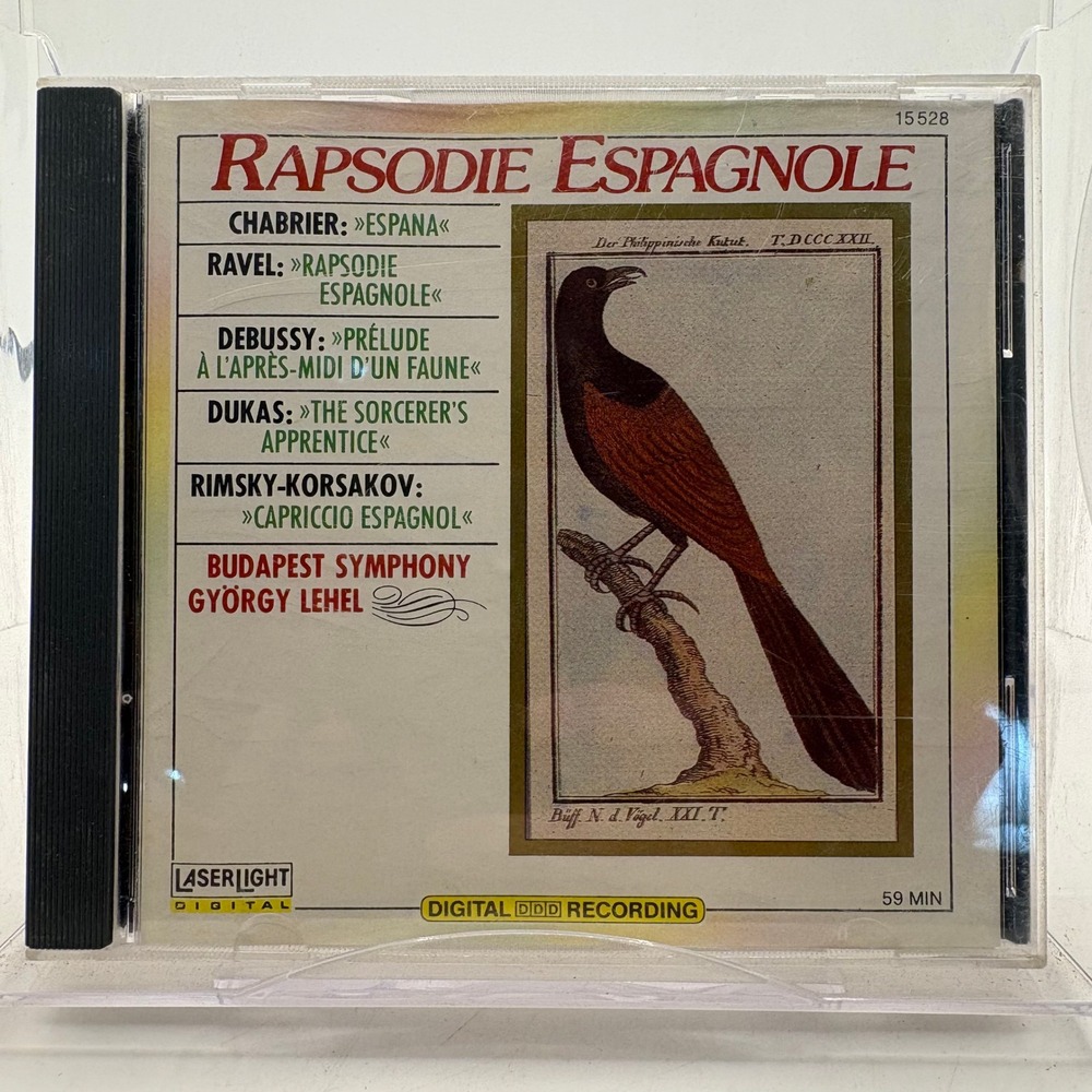 Rapsodie Espagnole LaserLight CD Chabrier Ravel Debussy Dukas Rimsky-Korsakov